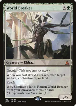 1x - World Breaker - #126 - Oath of the Gatewatch - NM MTG - Image 1