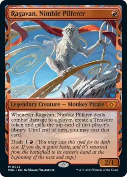 MTG English Ragavan, Nimble Pilferer NM Foil - Image 1