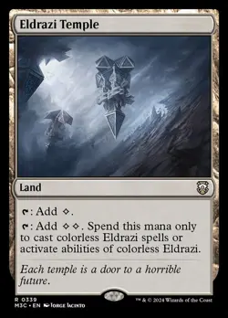 Eldrazi Temple Magic mtg Light Play, English Commander Modern Horizons 3 x1 - Image 1