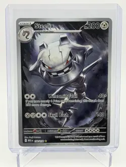 Steelix 150/132 Illustration Rare Pokemon Mega Evolution NM - Image 1