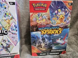 Pokemon TCG Scarlet & Violet White Flare Prismatic Surging Sparks Booster Bundle - Image 4