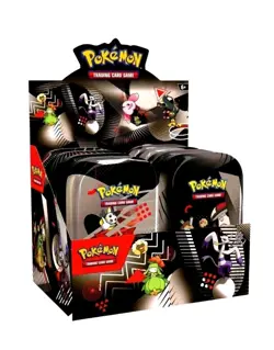 New Pokemon TCG SV10.5 Black Bolt & White Flare Unova Mini Tin Display Sealed. - Image 1