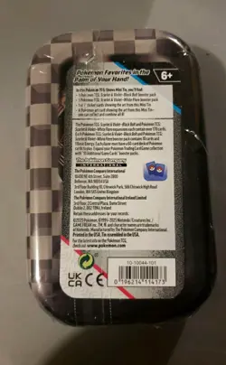 New Pokemon TCG SV10.5 Black Bolt & White Flare Unova Mini Tin Display Sealed. - Image 3