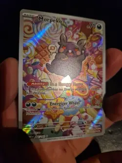 Pokemon TCG Morpeko 206/182 Paradox Rift Illustration Rare NM/Mint! - Image 2