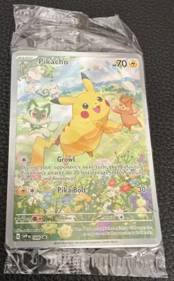 Pikachu 088 Sv: Scarlet & Violet Promo Cards Holo Sealed pack Pokemon - Image 1