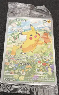 Pikachu 088 Sv: Scarlet & Violet Promo Cards Holo Sealed pack Pokemon - Image 2