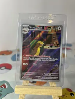 Pokemon TCG Gumshoos 153/132 Illustration Rare Pokemon Mega Evolution (ENGLISH) - Image 1