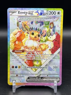 Eevee ex 174 Sv: Scarlet & Violet Black Star Promo Holo Pokemon TCG NM - Image 1