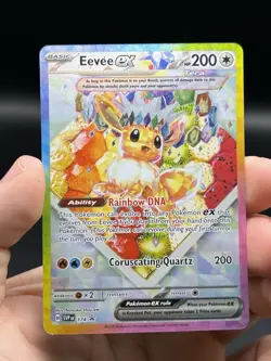 Eevee ex 174 Sv: Scarlet & Violet Black Star Promo Holo Pokemon TCG NM - Image 3