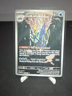 Clawitzer 141/132 Pokemon Mega Evolution Illustration Rare NM - Image 1