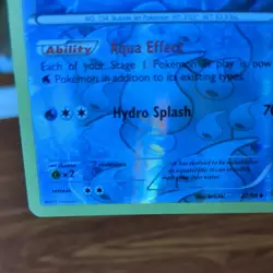 Vaporeon 22/98 - XY Ancient Origins - Uncommon - 2015 Pokemon TCG Reverse Holo - Image 2