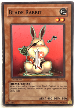 YuGiOh! - Blade Rabbit - FET-EN018 - 1st Edition - Common - Image 1