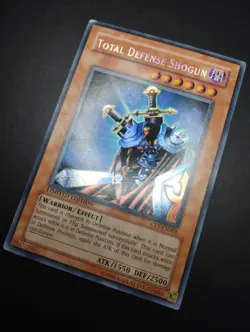 YUGIOH 2004 | TOTAL DEFENSE SHOGUN | CT1-EN001 | LIMITED EDT | VG - EXCELLENT - Image 3