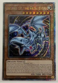 Yugioh Heart of the Blue-Eyes ROTA-EN004 1st Ed. QCR MINT - Image 1