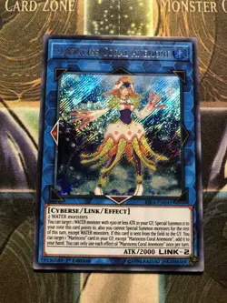 *** MARINCESS CORAL ANEMONE *** 1ST EDITION SECRET RARE RIRA-EN041 YUGIOH! - Image 1