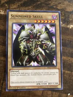 Yugioh Millennium Pack 1st Edition Summoned Skull Nonfoil - Image 1
