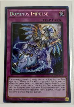 Yugioh Dominus Impulse ROTA-EN079 1st Ed. SEC Rare MINT - Image 1