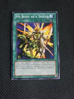 My Body as a Shield LCYW-EN135 Common Unlimited Edition NM Yugioh - Image 1