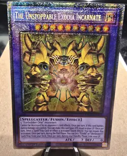 Yugioh! The Unstoppable Exodia Incarnate MP25-EN008 Starlight Rare 1st NM - Image 1