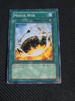 Mystik Wok SDRL-EN028 Common 1st Edition NM Yugioh - Image 1