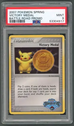 Pokemon Cards - PSA 9 Victory Medal Spring - Battle Road Promo - MINT - PSA9 - Image 1