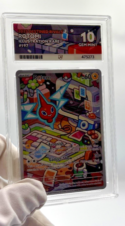 Pokemon Cards - ACE 10 Rotom 197/182 - Destined Rivals IR - PSA BGS CGC - Image 4
