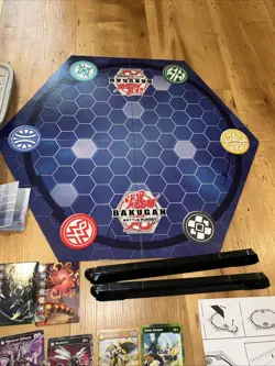 Bakugan Battle Brawlers Lot Of 22 With Carry Cases Cards Battle Arena - Image 4