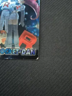 TEAM ROCKET (ROCKET-DAN)--JAPANESE MEIJI EMBOSSED PROMO FOIL POKEMON CARD - Image 3