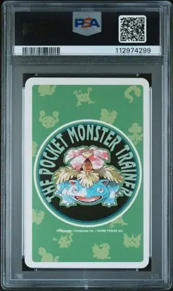 Pokemon PSA 10 Kabutops #141 10 Of Hearts Green Playing Card Poker 1996 Japanese - Image 3