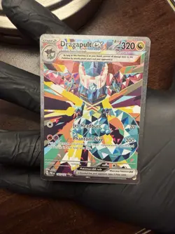 Pokemon TCG Dragapult EX Prismatic Evolutions Holo Card 165/131 NM English - Image 1