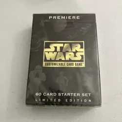 Star Wars Premiere Limited Edition 60 Card Starter Set No Box 1995 Perfect Cond. - Image 1
