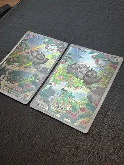 Pokemon TCG Starly Holo Card 221/198 Scarlet & Violet Base Near Mint (Lot Of 2) - Image 2