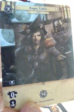 Warhammer Conquest LCG Rogue Trader Fan Art Promo Card - Image 1