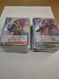 Weiss Schwarz Disney Mirrorverse Double Rare RR Card Lot of 151 cards Bundle - Image 1