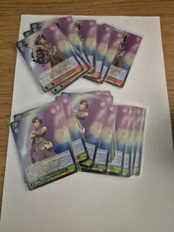 Weiss Schwarz Disney Mirrorverse Double Rare RR Card Lot of 151 cards Bundle - Image 2