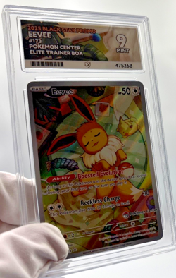 Pokemon Cards - ACE 9 Eevee 173 -Black Star Pokemon Center ETB Promo - PSA BGS - Image 3