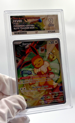 Pokemon Cards - ACE 9 Eevee 173 -Black Star Pokemon Center ETB Promo - PSA BGS - Image 4