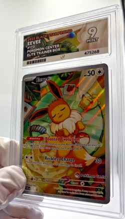 Pokemon Cards - ACE 9 Eevee 173 -Black Star Pokemon Center ETB Promo - PSA BGS - Image 5