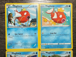 POKEMON CARDS 4 MAGIKARP 22/83 MAGIKARP 17/111 MAGIKARP 039/192 MAGIKARP 021/078 - Image 2