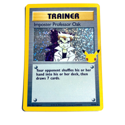 Imposter Professor Oak - 73/102 - Holo Card - Pokemon Celebrations NM - Image 1