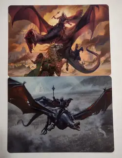 LORD OF THE NAZGUL & WITCH-KING Art Card Series ~mtg Lord of The Rings - Image 1