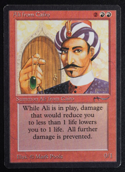 Ali from Cairo MTG Card Arabian Nights Magic: the Gathering 1993 - Image 1