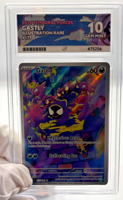 Pokemon Cards - ACE 10 Gastly 177/162 - Temporal Forces IR - PSA BGS CGC - Image 5