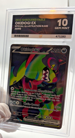 Pokemon Cards - ACE 10 Okidogi Ex 090/064 - Shrouded Fable SIR- PSA BGS CGC - Image 4