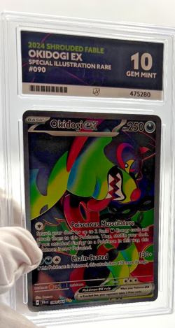 Pokemon Cards - ACE 10 Okidogi Ex 090/064 - Shrouded Fable SIR- PSA BGS CGC - Image 5