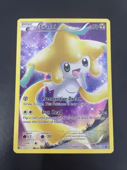 Jirachi XY112 Promo Pokemon Card TCG Full Art 2016 - Image 1