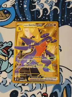 Cynthia's Garchomp ex 241/182 Sv10: Destined Rivals Holo Pokemon Card - Image 1