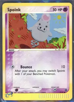 Pokemon Cards - Spoink 73/97 - Ex Dragon - eBay Live Sun 5th 6:30pm - Image 1