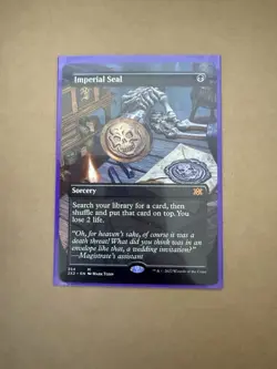 Magic: The Gathering Imperial Seal (Borderless) Double Masters 2022 Regular - Image 3