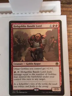Hobgoblin Bandit Lord Adventures in the Forgotten Realms Regular MTG - Image 1